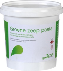 Groene zeep pasta