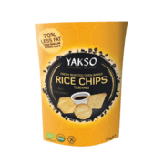 Rice chips teriyaki