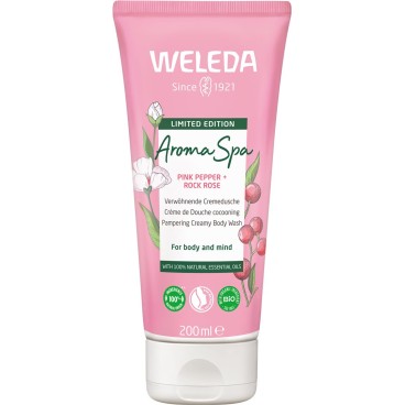 Douchecrème aroma spa pink pepper + rock rose