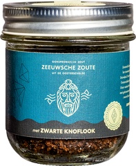 Zout met zwarte knoflook