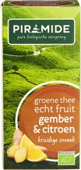 Groene-thee gember-citroen