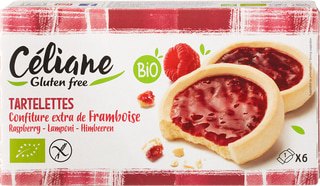 Tartelettes frambozen (glutenvrij)