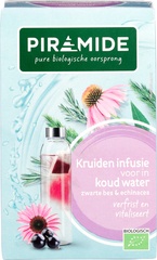 Infusie voor koude thee - zwarte bes & echinacea