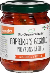 Gegrilde paprika's