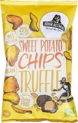 Zoete aardappelchips truffel