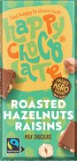 Melk geroosterde hazelnoten met rozijnen