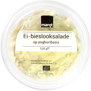 Ei-bieslooksalade op yoghurtbasis