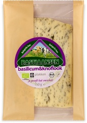 Plakken kaas basilicum & knoflook 50+ 150 gr (10)