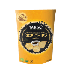 Rijstchips teriyaki glutenvrij