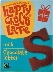 Chocoladeletter melk S