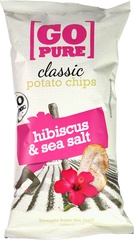 Classic potato chips hibiscus-zeezout
