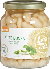 Witte bonen in pot