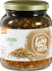 Linzen in pot