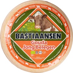 Jong-belegen kaas per 100 gram