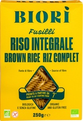 Bruine rijst fusilli glutenvrij