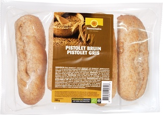 Pistolet bruin afbak