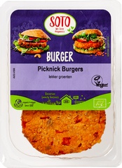 Picknick groenteburgers