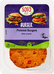 Groenteburger picknick