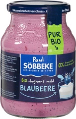 Yoghurt blauwe bessen