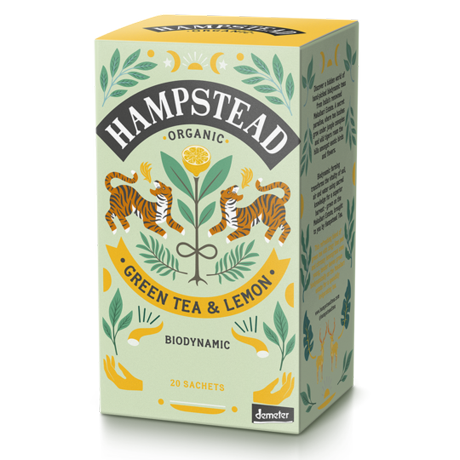 Cool lime green tea