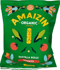 Corn rolls tomato