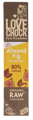Raw chocolade almond/fig 80%