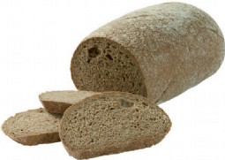 1070 Tarwe-rogge donker vloerbrood bruin
