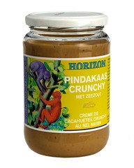 Pindakaas crunchy m.z. (kleine pot)