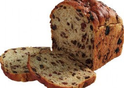 42115 Rozijnenbrood wit tarwe rozijnen bus 400 g BIO