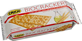 Crackers olijfolie zout