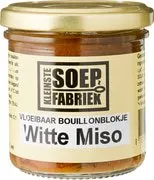 Bouillonblokje witte miso vloeibaar