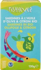 Sardines olijfolie en citroen