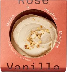 Mocca & hazelnoot meringue taartje (glutenvrij & vegan)