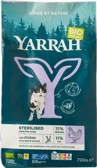 Kattenbrokken tarwevrij kip voor de gesteriliseerde kat