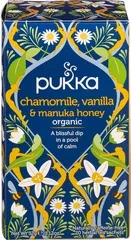 Kruidenthee Kamille, vanille en manuka