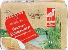 Boerenboter gezouten