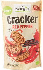 Crackers rode paprika (glutenvrij)