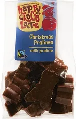 Kerst pralines melkchocolade