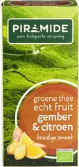 Groene-thee gember-citroen