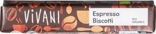 Chocolade bar melk espresso biscotti