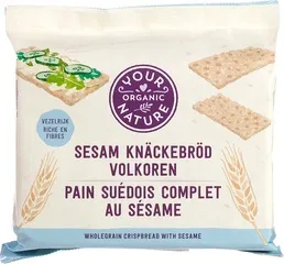 Knackebrod volkoren met sesam
