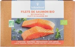 Zalmfilet zonder huid (diepvries)