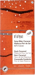 Chocolate-bar dark Caramel 62% cacao