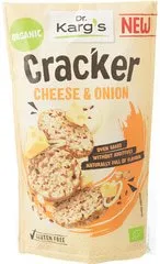 Crackers kaas ui (glutenvrij)