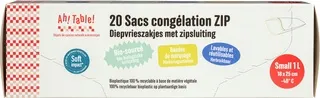 Diepvrieszakjes met zipsluiting