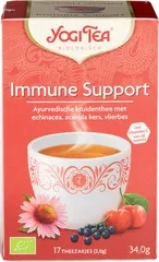 Kruidenthee Immune support - echinacea, acerola, vlierbes