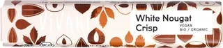 Chocolade bar white nougat crisp vegan