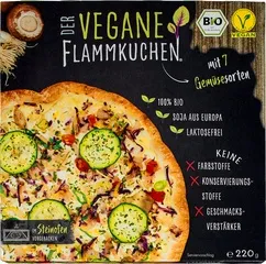 Flammkuchen vegan 7 groenten