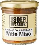 Vloeibaar bouillonblokje witte miso