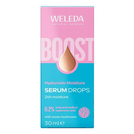 Serum drops hyaluronic boost